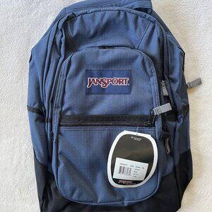 NWT JanSport Rucksack in Ink (grey/blue)